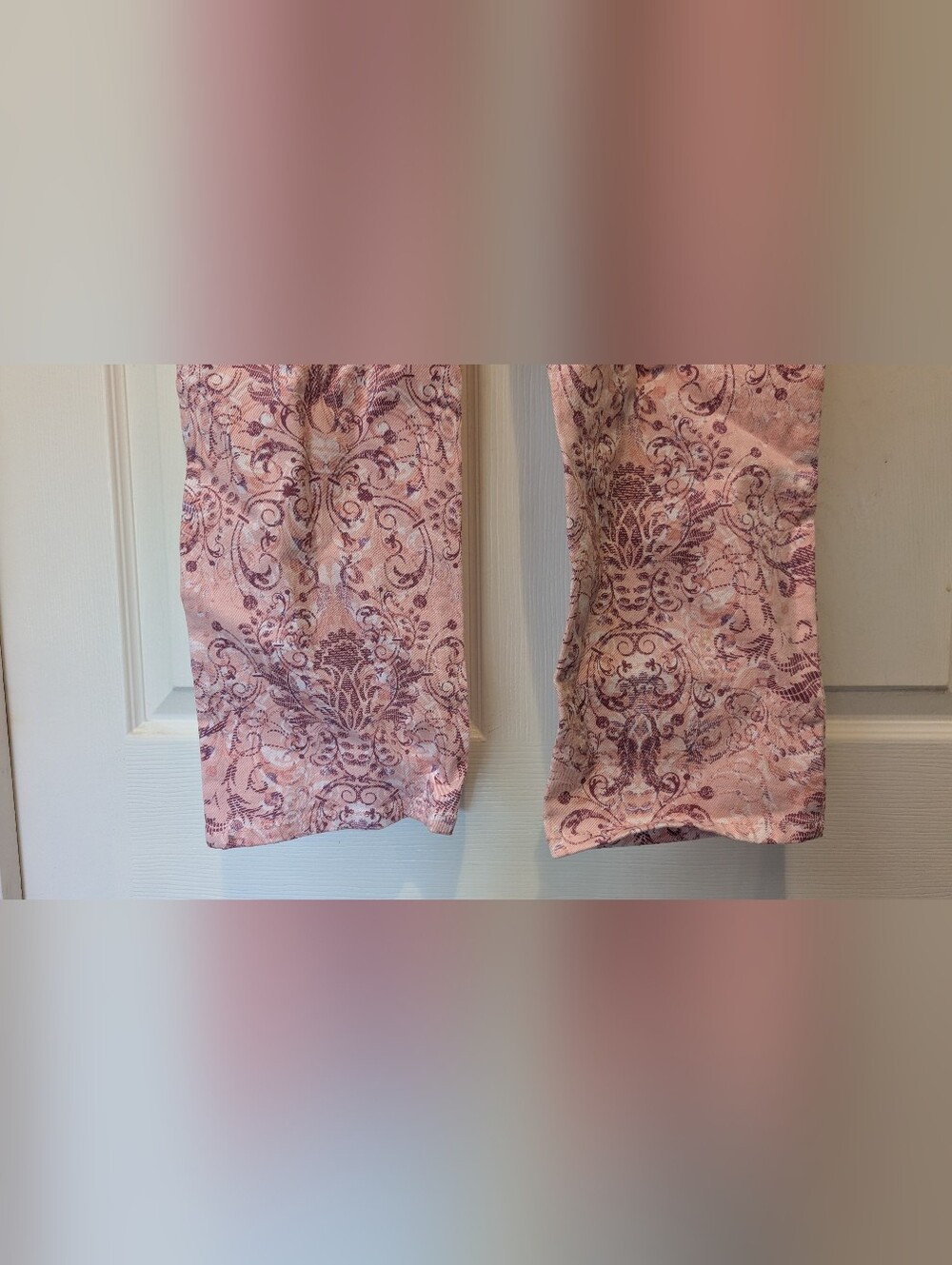 NEW Gloria Vanderbillt Amanda Slimming Jean Women's Rosy Pink Roman Scrolls NWT! - Picture 13 of 16